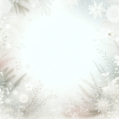 very light and faded holiday-themed, primarily in white, designed as backgrounds for text