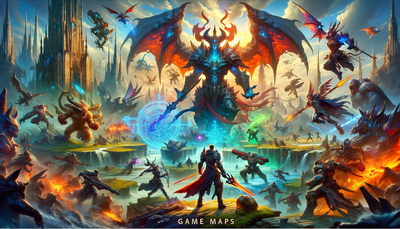 Game Maps Wallpaper