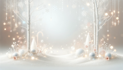 User a holiday themed image that can be used as an email background for a wellness brand that targets women